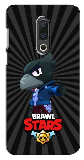 Чехол с принтом «Crow Brawl Stars» для Meizu 16th