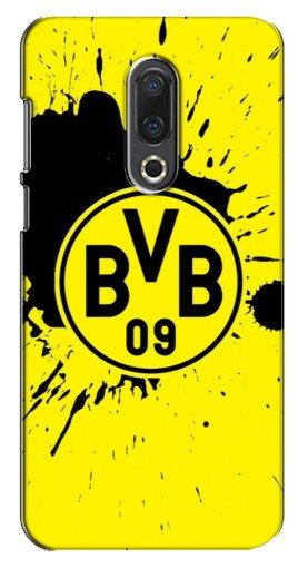 Силиконовый чехол с изображением «Красочный лого BVB» для Meizu 16th