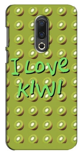 Чехол с картинкой «Love Kiwi» для Meizu 16th