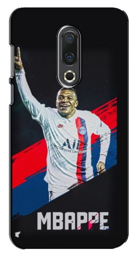 Чехол с печатью «Mbappe в ПСЖ»  для Meizu 16th