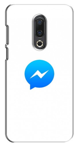 Чехол с принтом «messenger logo» для Meizu 16th