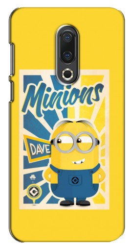 Силиконовый чехол с изображением «Minions» для Meizu 16th