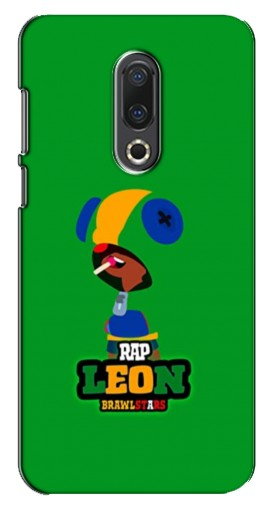 Силиконовый чехол с изображением «RAP Leon» для Meizu 16th