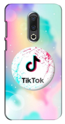 Чехол с картинкой «TikTok принт» для Meizu 16th