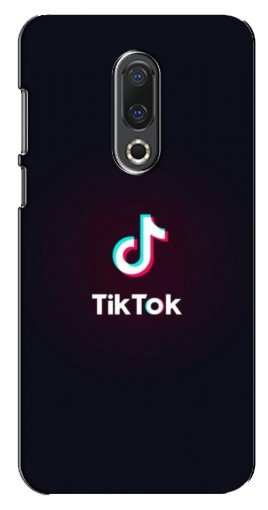 Чехол с картинкой «TikTok темный» для Meizu 16th