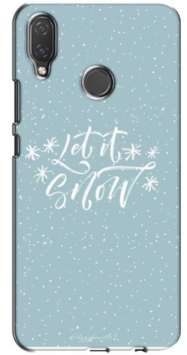 Чехол с картинкой «Let it Snow» для Huawei P Smart Plus , Nova 3i, INE-LX1