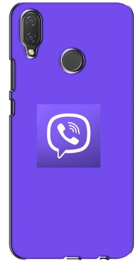 Чехол с принтом «Лого Viber» для Huawei P Smart Plus , Nova 3i, INE-LX1