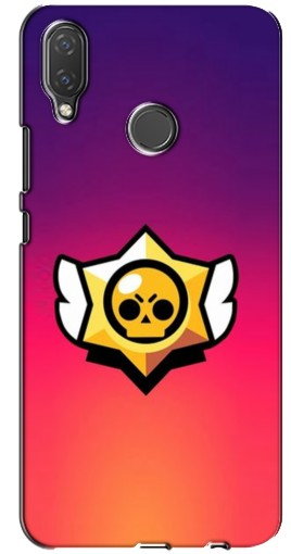 Силиконовый чехол с изображением «Логотип Brawl Stars» для Huawei P Smart Plus , Nova 3i, INE-LX1