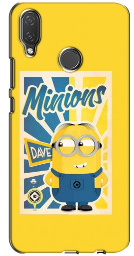 Чехол с печатью «Minions»  для Huawei P Smart Plus , Nova 3i, INE-LX1