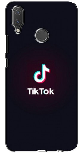 Чехол с картинкой «TikTok темный» для Huawei P Smart Plus , Nova 3i, INE-LX1