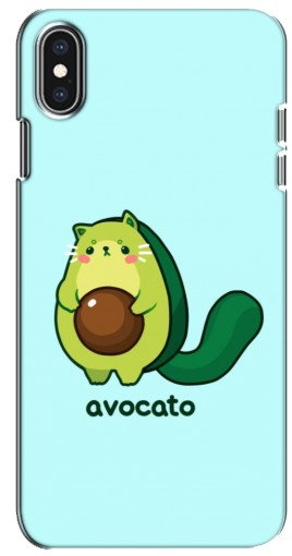 Чехол с печатью «Avocato»  для iPhone Xs