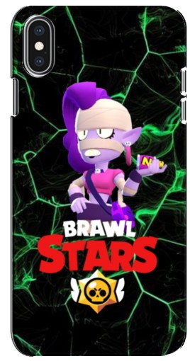 Чехол с картинкой «Emz Brawl Stars» для iPhone Xs