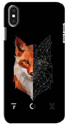 Чехол с печатью «Fox»  для iPhone Xs