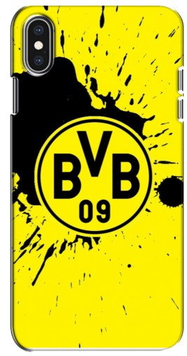 Чехол с печатью «Красочный лого BVB»  для iPhone Xs