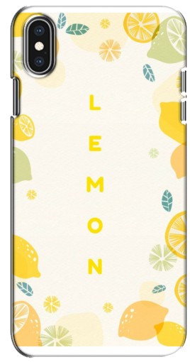 Чехол с картинкой «Lemon» для iPhone Xs