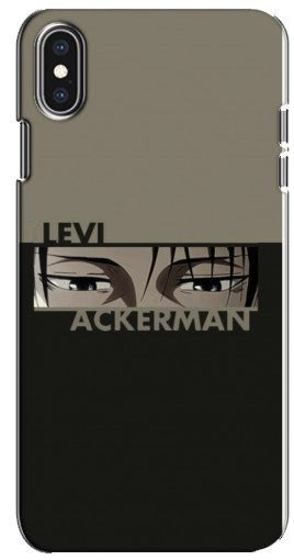 Чехол с печатью «Levi Anime»  для iPhone Xs