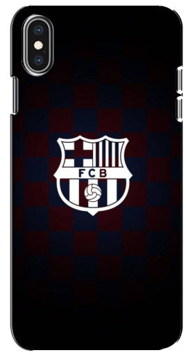 Чехол с печатью «Лого FCB»  для iPhone Xs