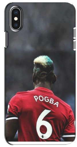 Чехол с картинкой «Pogba 6» для iPhone Xs