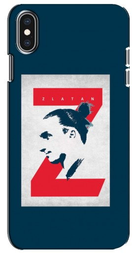 Чехол с принтом «Zlatan» для iPhone Xs