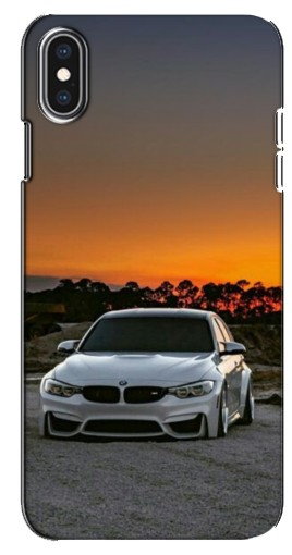 Чехол с печатью «BMW белая»  для iPhone Xs Max