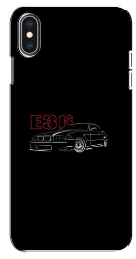 Силиконовый чехол с изображением «BMW E36» для iPhone Xs Max