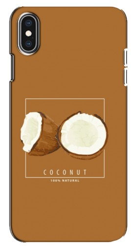 Силиконовый чехол с изображением «Coconut» для iPhone Xs Max