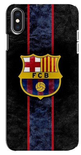 Чехол с принтом «FCB» для iPhone Xs Max