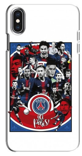 Чехол с картинкой «Команда PSG» для iPhone Xs Max