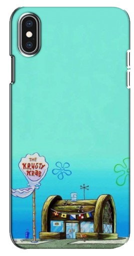 Чехол с печатью «Krusty Krab»  для iPhone Xs Max