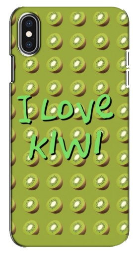 Чехол с принтом «Love Kiwi» для iPhone Xs Max