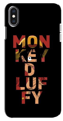 Чехол с печатью «Monky d Luffy»  для iPhone Xs Max