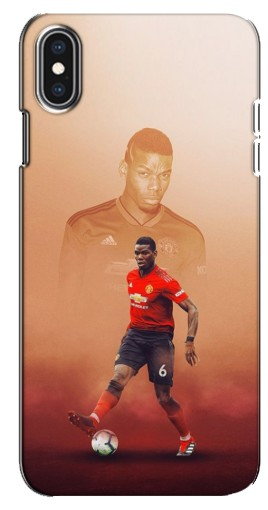 Чехол с принтом «Pogba с Манчестера» для iPhone Xs Max