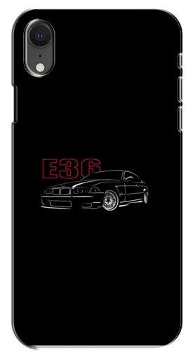 Чехол с печатью «BMW E36»  для iPhone Xr