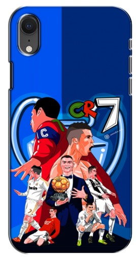 Силиконовый чехол с изображением «CR7» для iPhone Xr