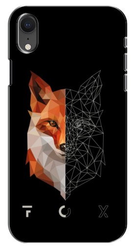 Чехол с печатью «Fox»  для iPhone Xr