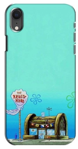 Чехол с печатью «Krusty Krab»  для iPhone Xr