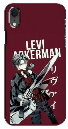 Силиконовый чехол с изображением «levi Ackerman» для iPhone Xr