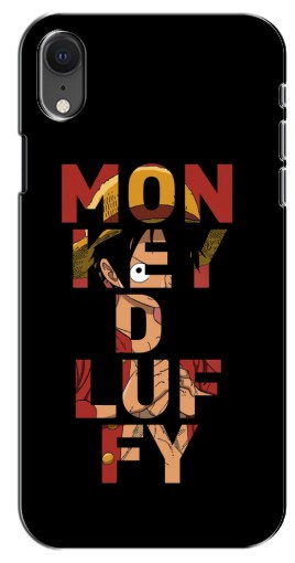 Чехол с картинкой «Monky d Luffy» для iPhone Xr