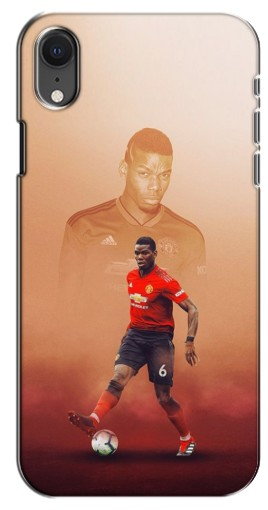 Чехол с печатью «Pogba с Манчестера»  для iPhone Xr