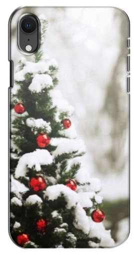 Чехол с печатью «Рождественская елка»  для iPhone Xr