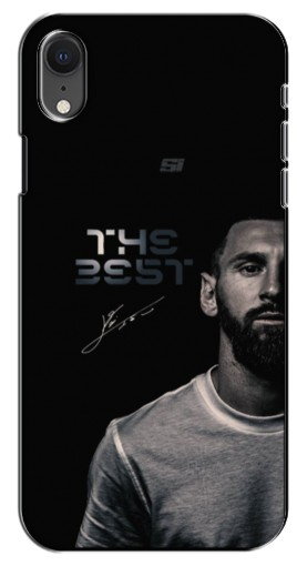 Чехол с картинкой «The Best Messi» для iPhone Xr