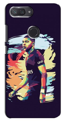 Силиконовый чехол с изображением «ART Mbappe» для Xiaomi Mi 8 Lite