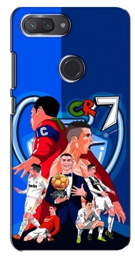 Чехол с печатью «CR7»  для Xiaomi Mi 8 Lite