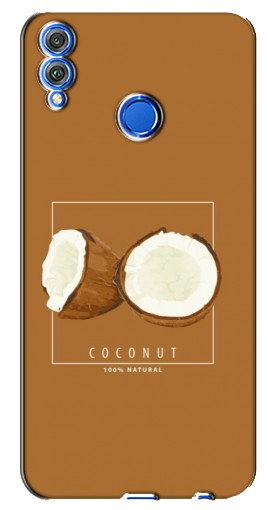 Силиконовый чехол с изображением «Coconut» для Huawei Honor 8X