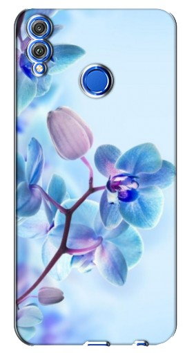 Чехол с принтом «Голубые орхидеи» для Huawei Honor 8X