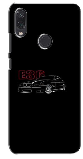 Чехол с картинкой «BMW E36» для Xiaomi Redmi Note 7