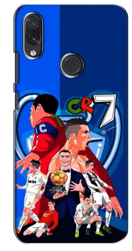 Чехол с печатью «CR7»  для Xiaomi Redmi Note 7