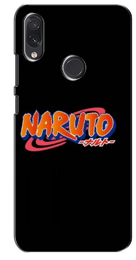 Чехол с принтом «Надпись Naruto» для Xiaomi Redmi Note 7