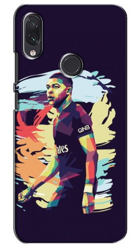 Силиконовый чехол с изображением «ART Mbappe» для Xiaomi Redmi Note 7 Pro