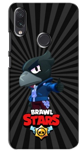 Чехол с картинкой «Crow Brawl Stars» для Xiaomi Redmi Note 7 Pro